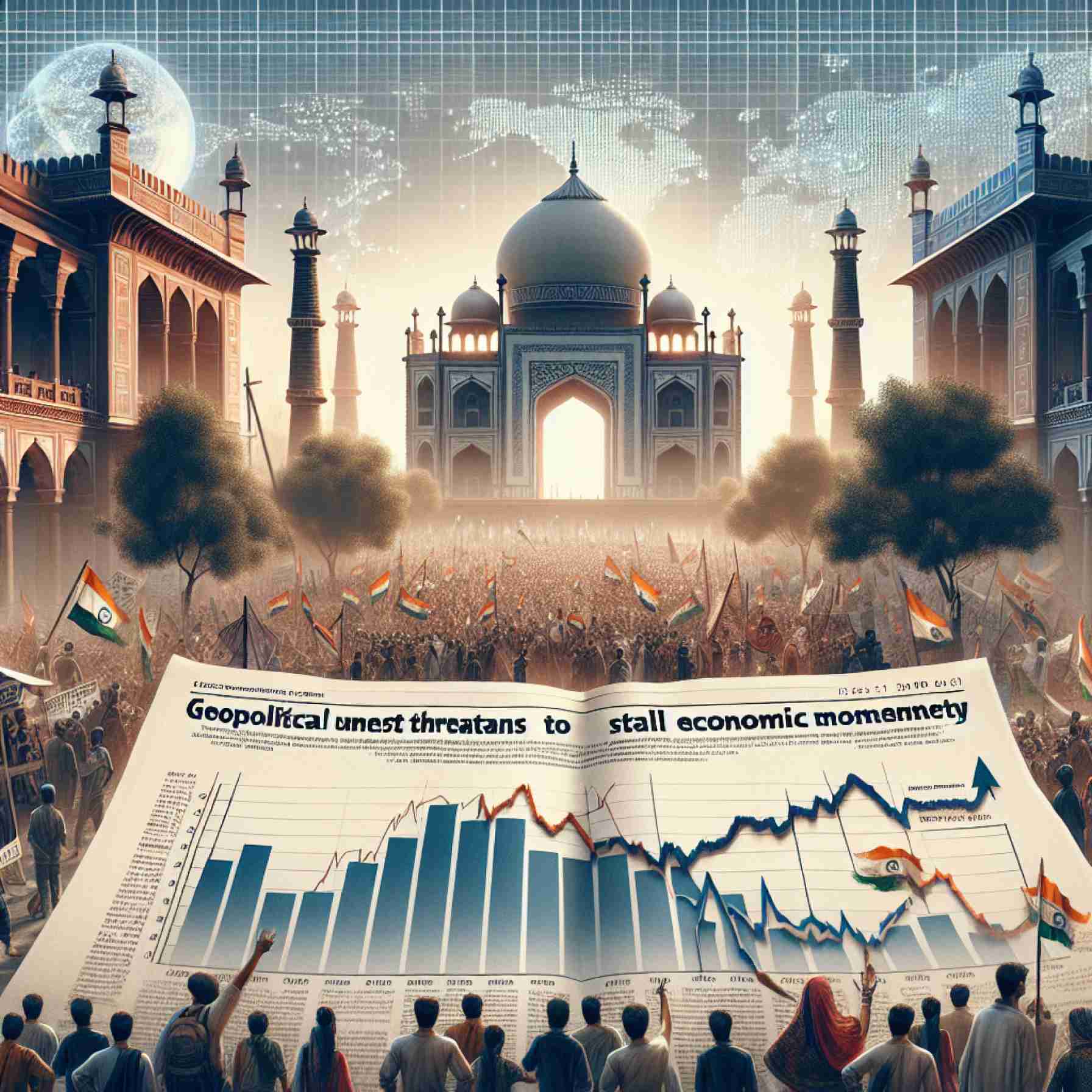 Geopolitical Unrest Threatens to Stall India’s Economic Momentum
