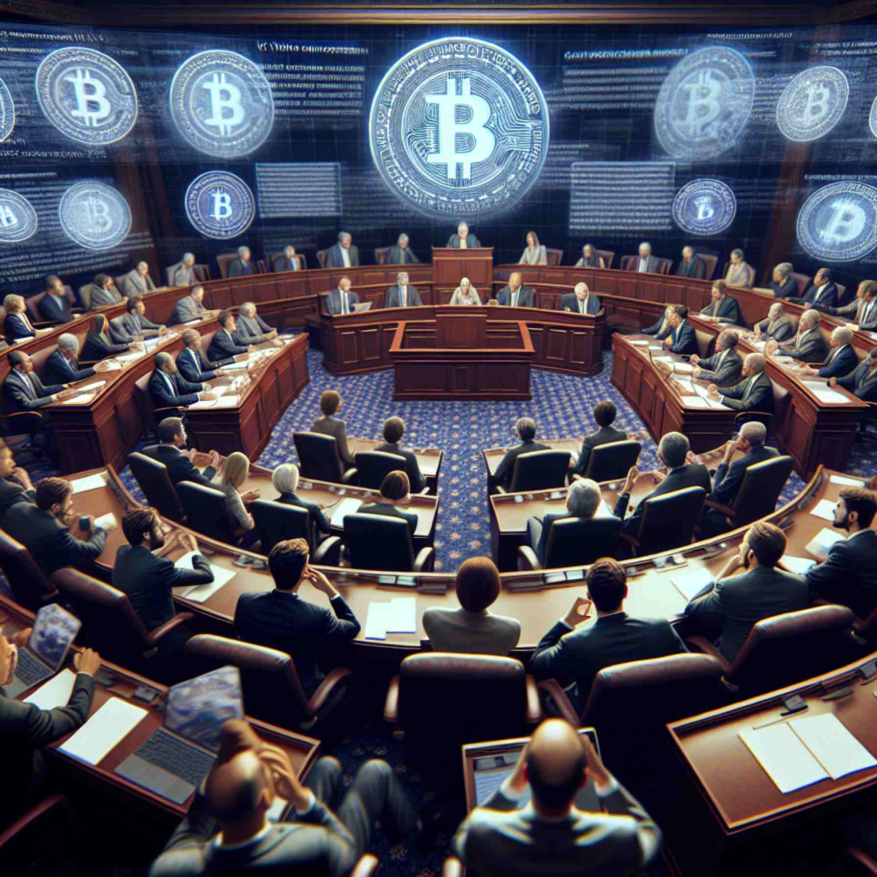 Political Showdown: A Pivotal Senate Vote on Crypto Regulation Looms