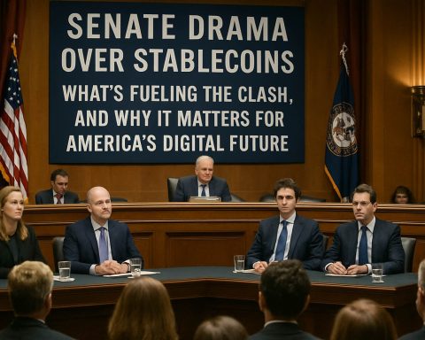 Senate Drama Over Stablecoins: What’s Fueling the Clash, and Why It Matters for America’s Digital Future Senate Drama Over Stablecoins: What’s Fueling the Clash, and Why It Matters for America’s Digital Future