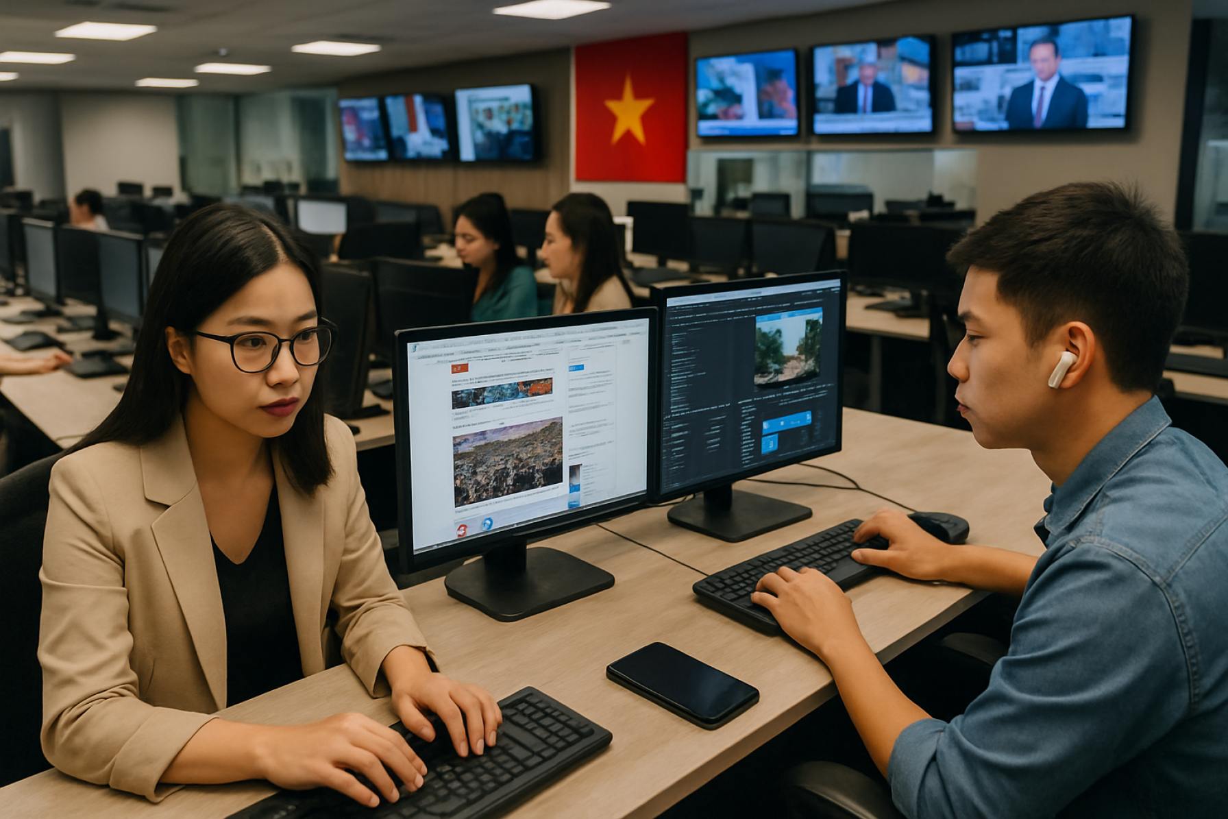 Dentro la Rivoluzione della Redazione Digitale in Vietnam: Come è Emersa una Potente Media Moderna 