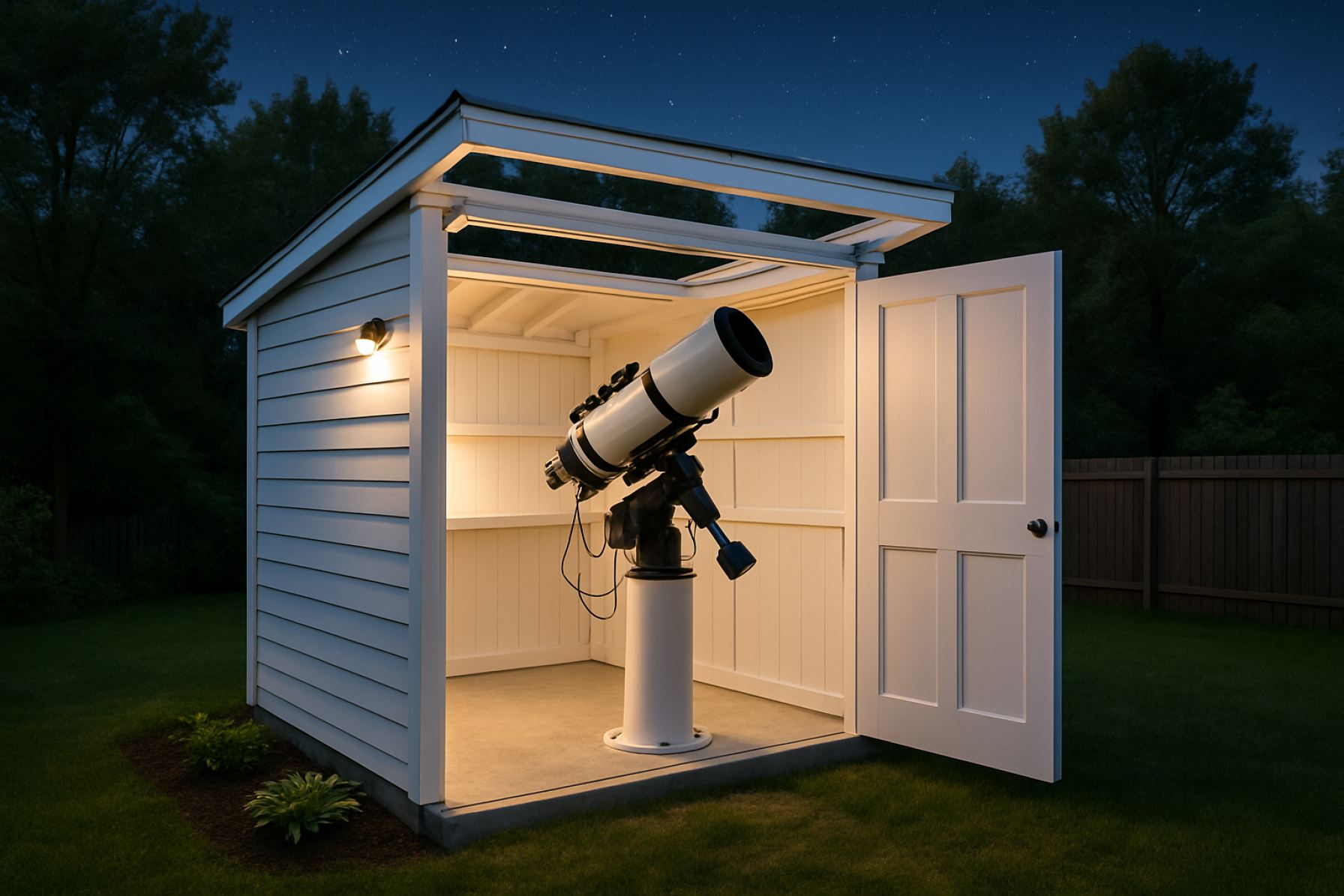 Backyard Observatory Transforms Stargazing—See How Daring DIY Dreams Take Shape