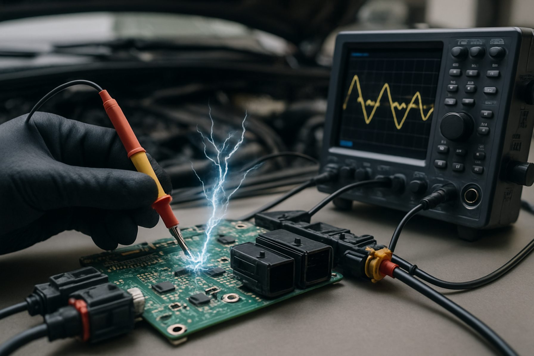 Automotive Elektronik Under Angreb: Hvordan Fejlindsprøjtningstest Afslører Skjulte Sårbarheder 