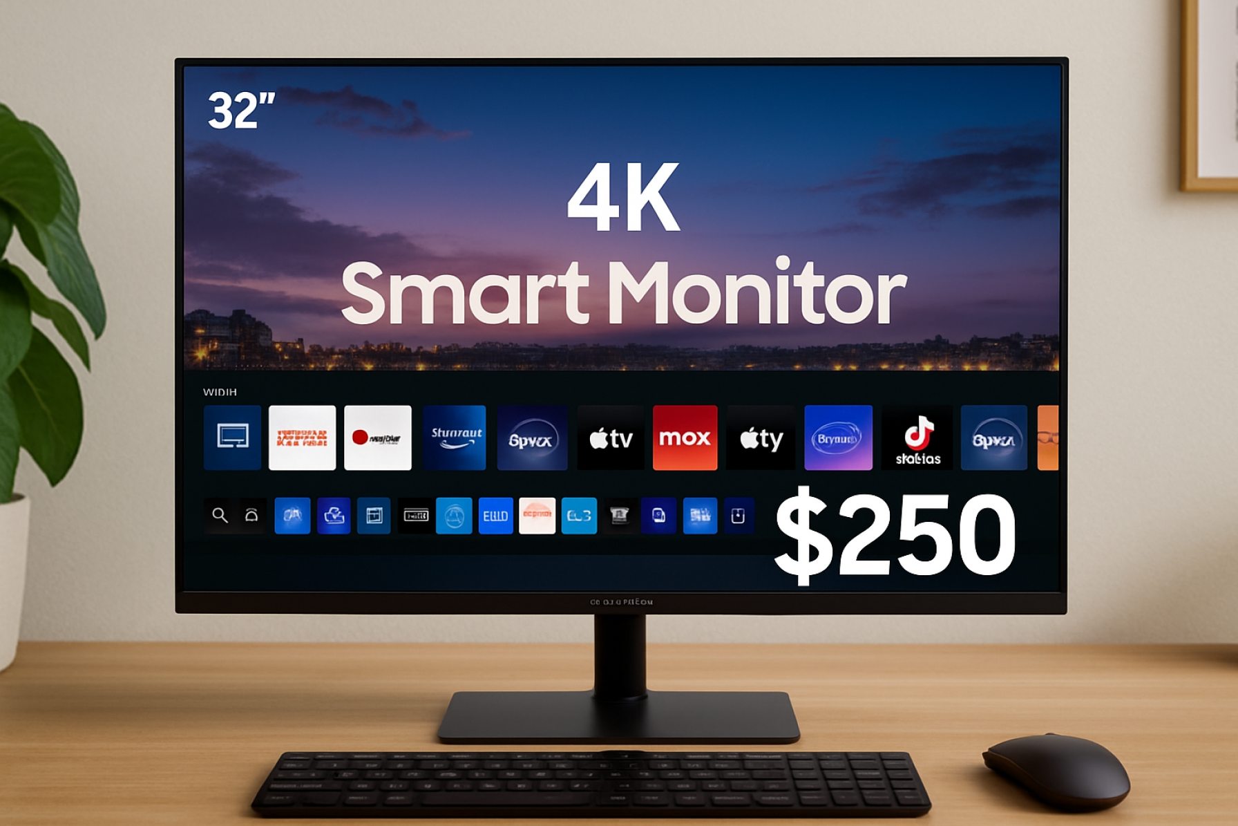 Niezapomniana oferta: Monitor Samsung M70C 4K Smart spada do zaledwie 250 USD — zaoszczędź natychmiast 300 USD! 