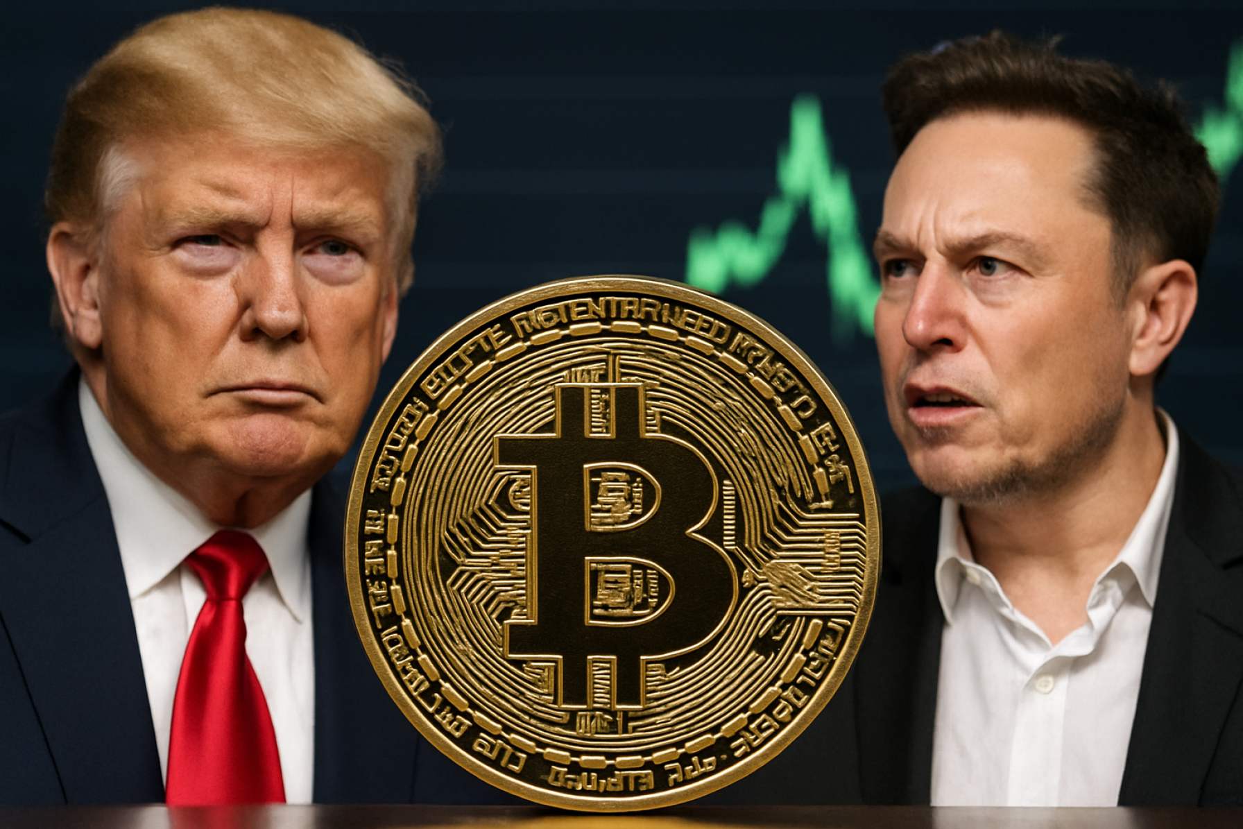 ビットコインが10万5000ドルを超える上昇—トランプ・マスクの対立が激化、暗号通貨は揺らがないのか？ 