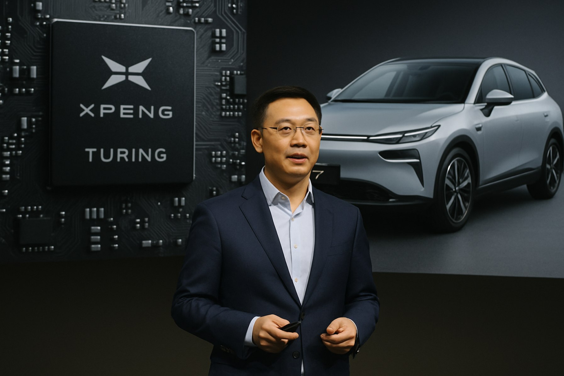 XPeng Revela Inovação: Chip de IA Turing Nacional Ultrapassa Nvidia no Lançamento do SUV G7 